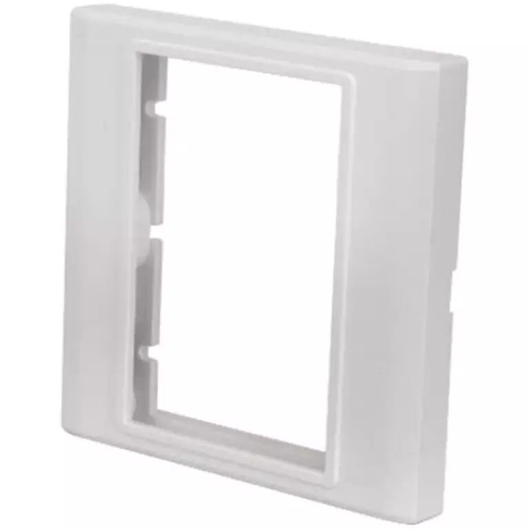 Wall Plate 86mm X 86mm With 3 Inserts / FacePlate Cover Modular