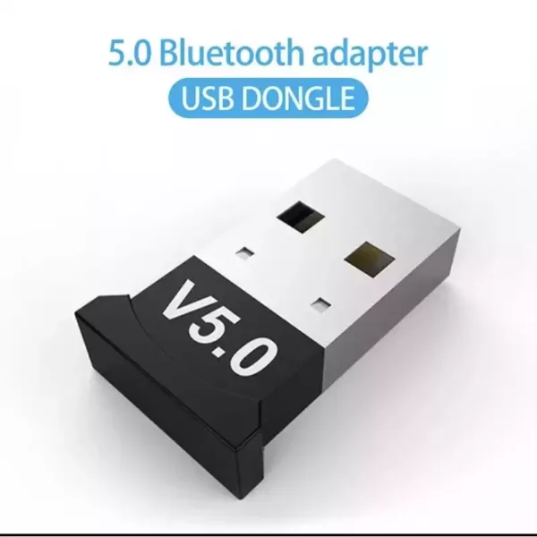 Wireless Bluetooth USB Adapter - v5.0 Audio Capable USB Dongle