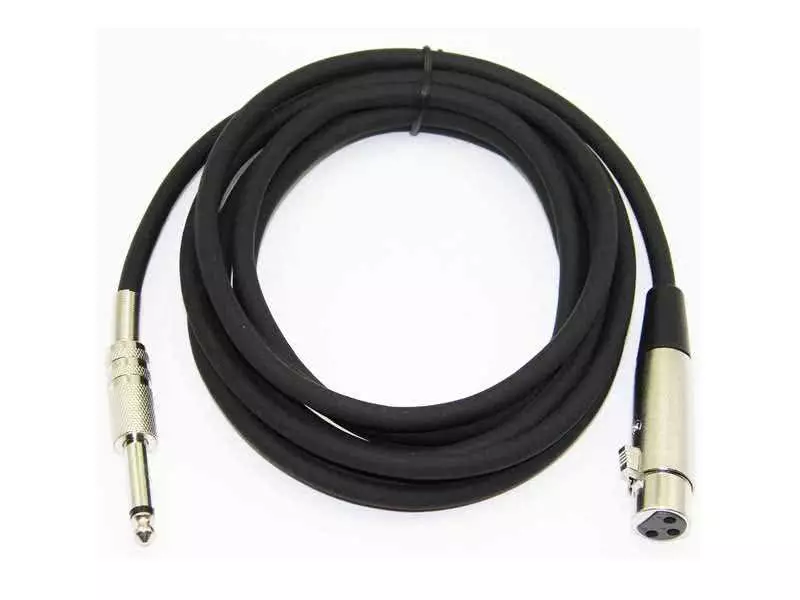 Yellow Cable - ECO M10X, Male XLR / Female XLR 10m