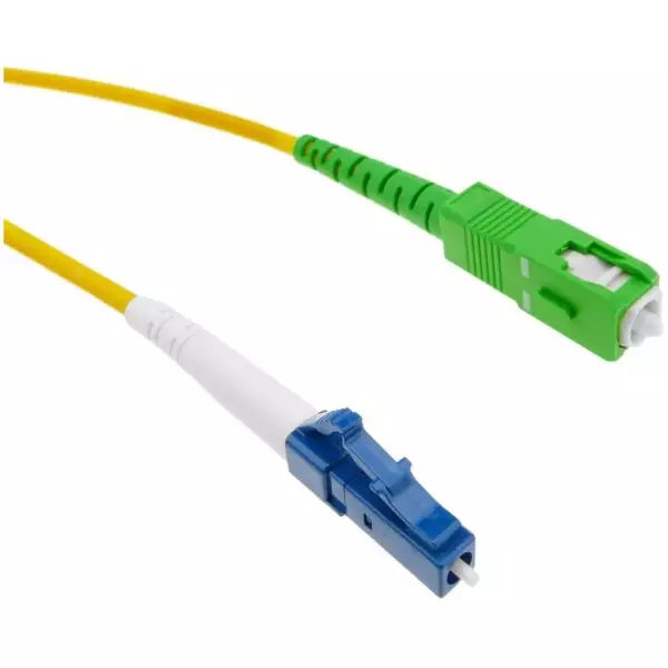 10 Meter APC SC To LC Simplex Single Mode Fiber Optic Cable | Fiber ...