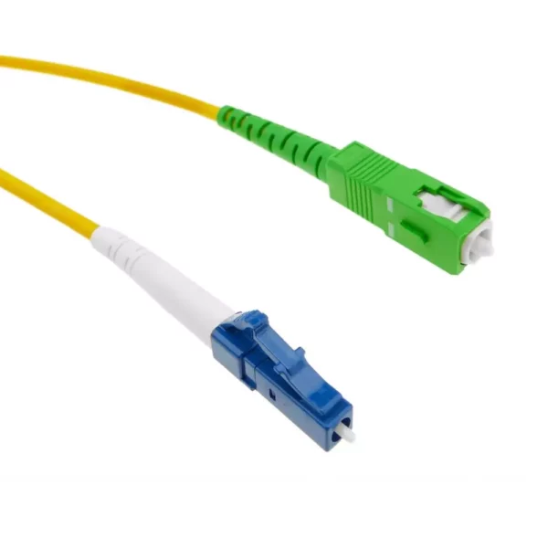 20 Meter Simplex Single Mode APC SC To LC Fiber Cable | Fiber Cable For ...