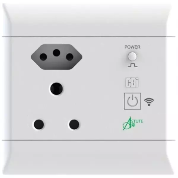 16A Smart WiFi Wall Plug 3Pin + 2pin with Smart Energy Monitoring | CBI | Tuya App