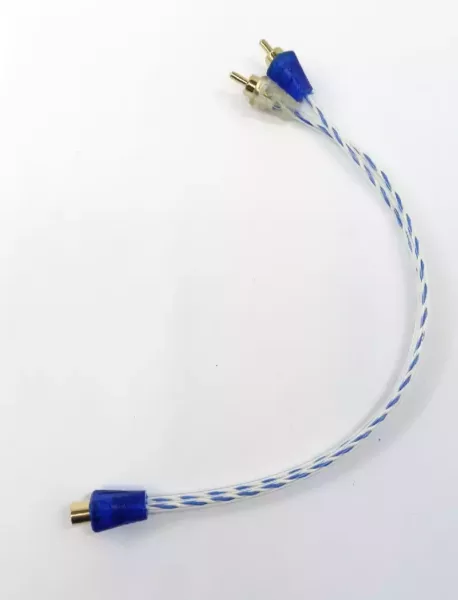 20cm 1 x Female RCA to 2x Male RCA Splitter Cable