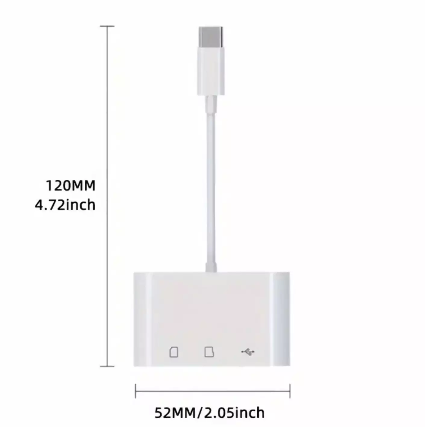 USB C / Micro USB or USB 3 | SD Card + MicroSD Card Reader | PC, Apple iPhone, MAC and Android Compatible