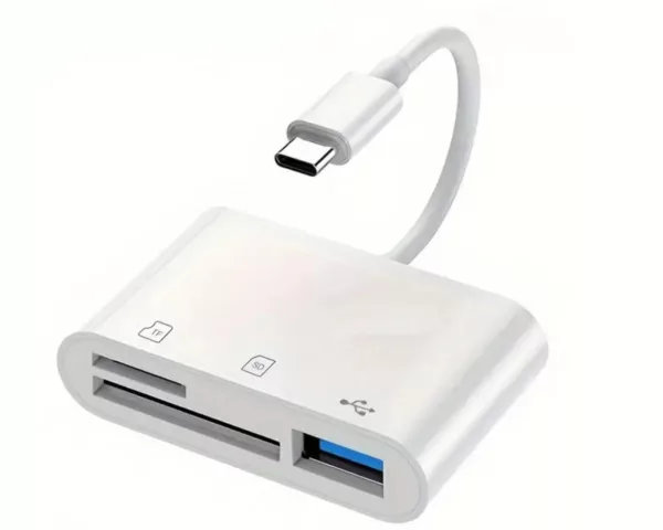 USB C / Micro USB or USB 3 | SD Card + MicroSD Card Reader | PC, Apple iPhone, MAC and Android Compatible