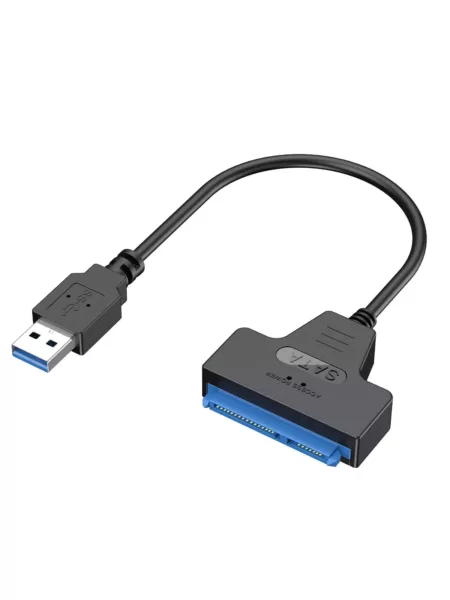 USB 3.0 SuperSpeed to SATA Adapter cable | Single Port | USB Solid State Drive Adapter