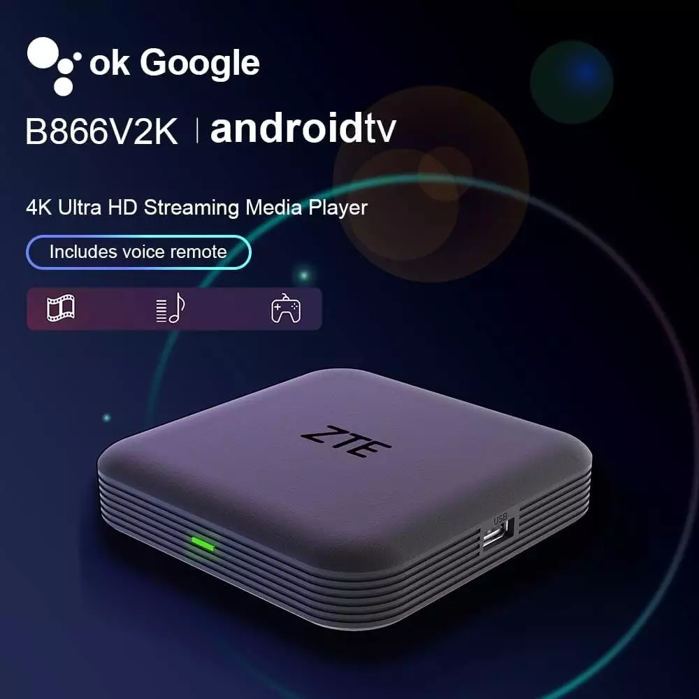 4K UltraHD ZTE Google Certified Media Player | Netflix Certified Player | DSTV Now Certified